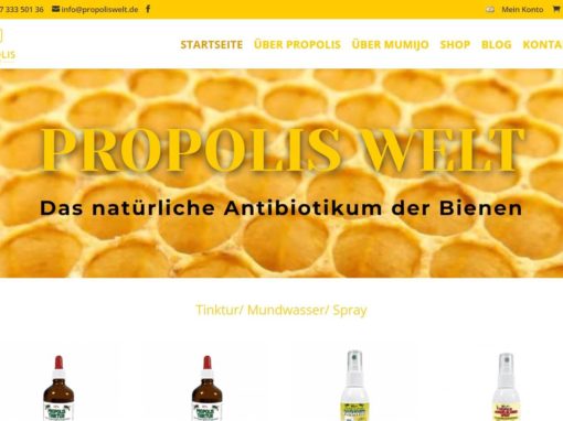 Електронен магазин Propoliswelt